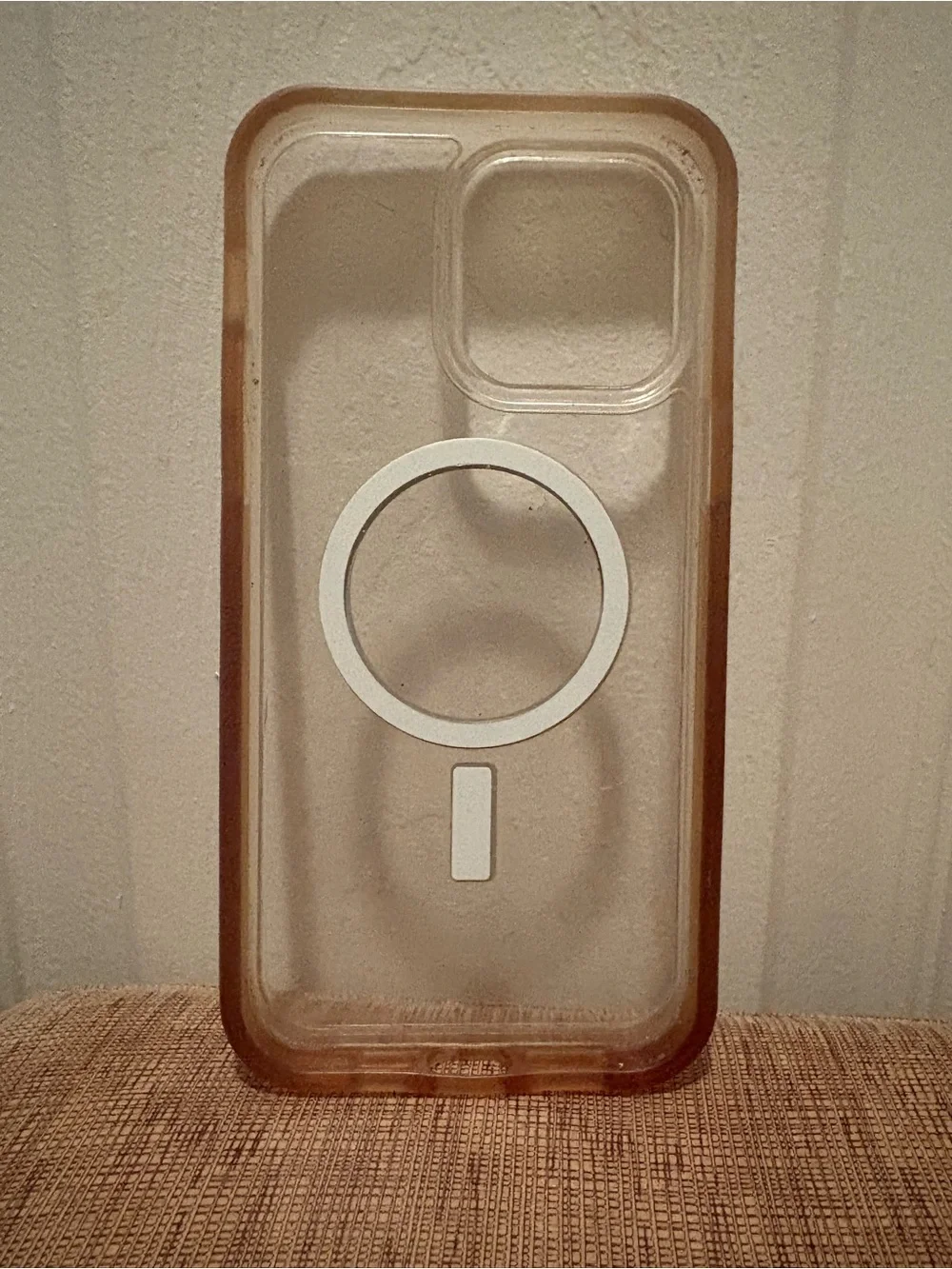 iPhone 14 Pro Max OtterBox Symmetry Clear Plus Case with MagSafe - Clear: & Bump